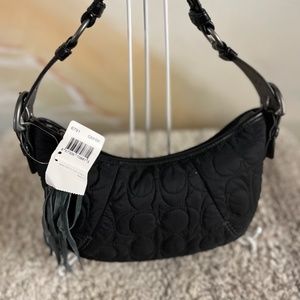 VINTAGE NWT Quilted Coach Bag